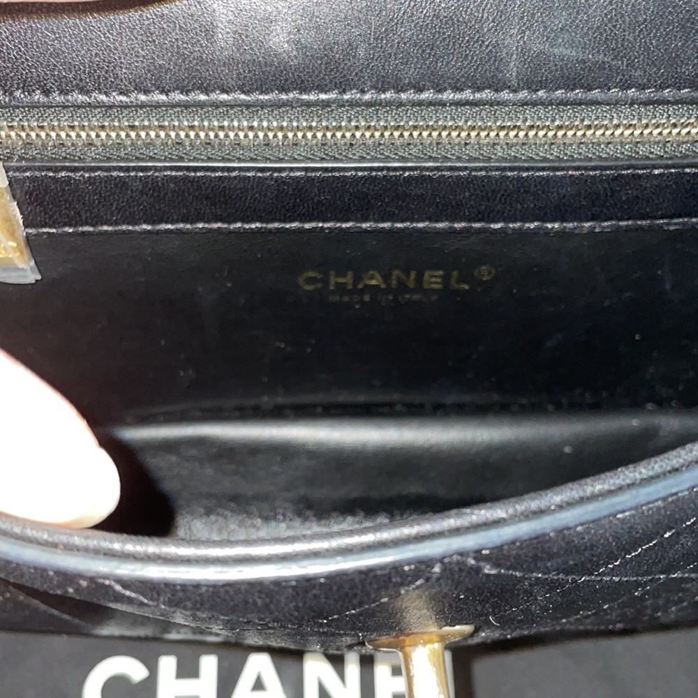 Chanel small coco luxe flap bag black - Picture 5 of 16